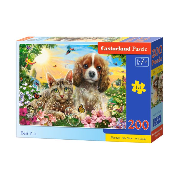 Puzzle 200 el. Best Pals Castorland