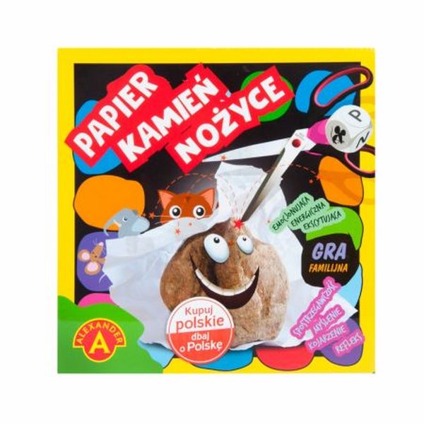 PAPIER KAMIEŃ NOŻYCE PAPIER