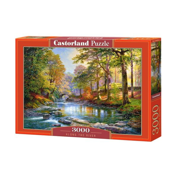 Castorland Puzzle 3000 el. ALONG THE RIVER