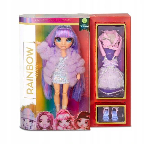 Rainbow High Lalka Violet Willow Seria 1