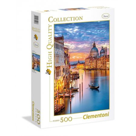 Clementoni Puzzle 500 elementów Lighting Venice HQ