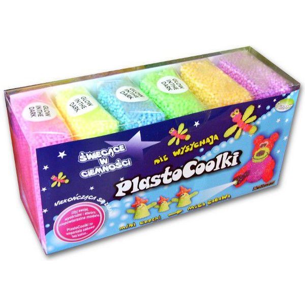 PLASTOCOOLKI 6SZT ŚWIECĄCE