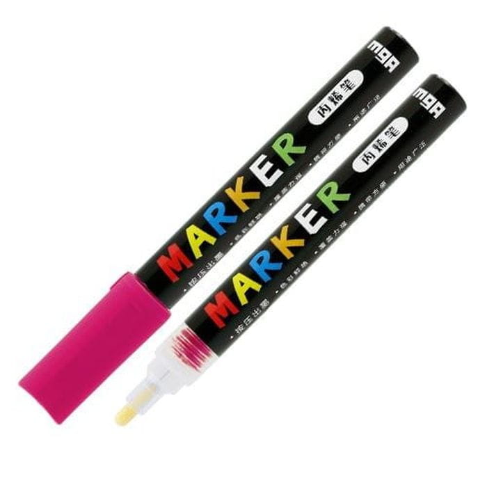 Marker akrylowy 1-2 mm, różana czerwień, MG