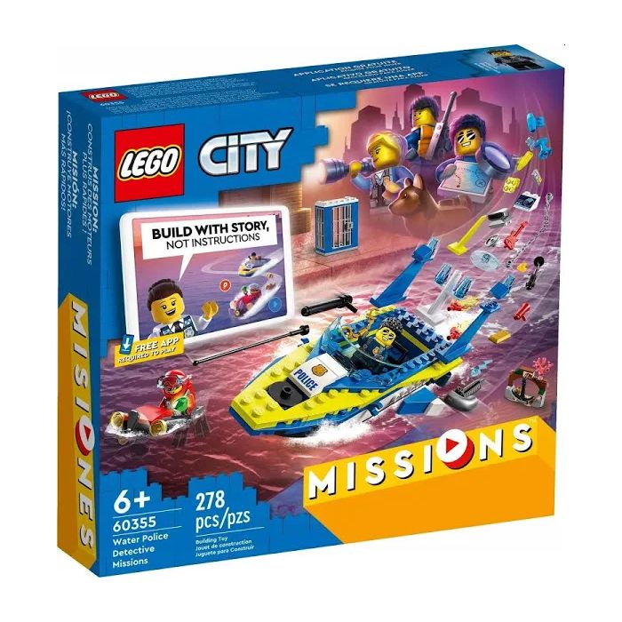 Klocki Lego City, Śledztwa wodnej policji, 60355