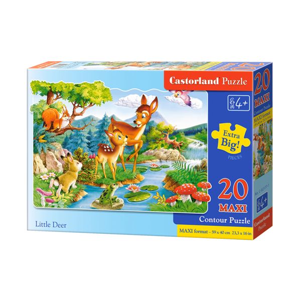 Puzzle 20 el. Maxi LITTLE DEER