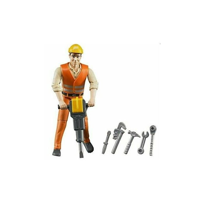 Bruder Zabawka figurka robotnika z akcesoriami U60020