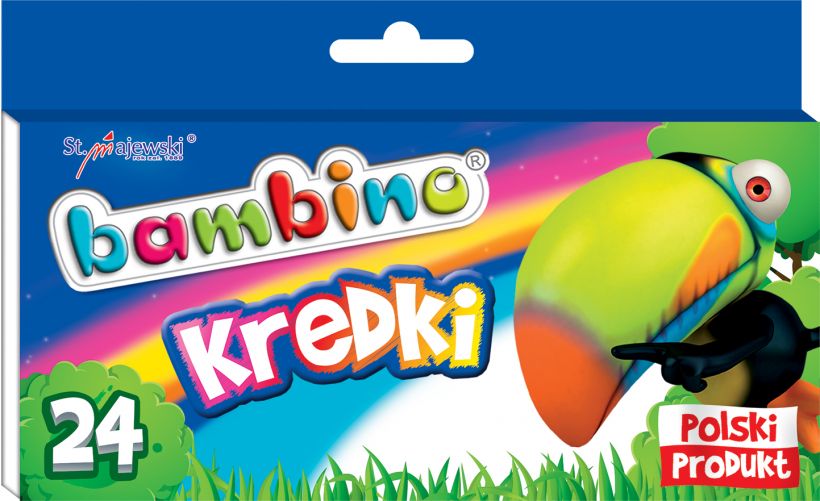 Kredki 24 kolory Bambino