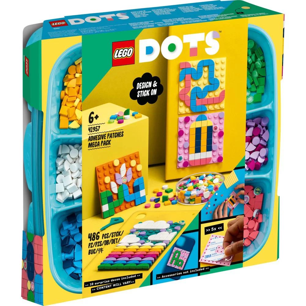 Klocki Lego Megazestaw Nalepek 41957