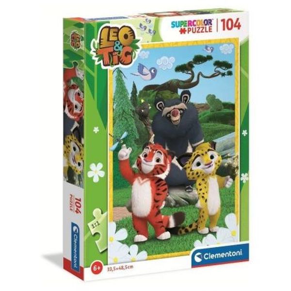 Clementoni Puzzle 104 Leo&Tig