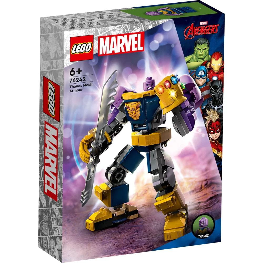 Klocki Lego Mechaniczna zbroja Thanosa 76242