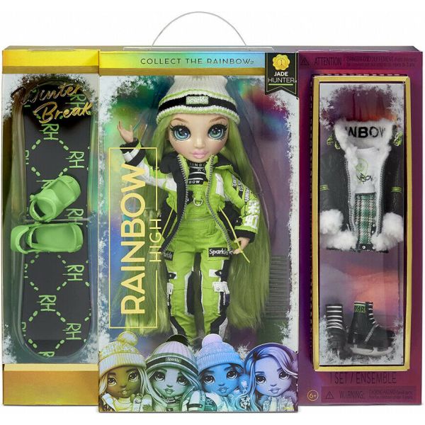 Rainbow High Lalka Jade Hunter Winter Break