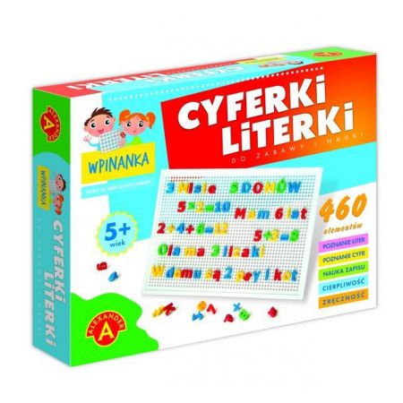 Alexander Mozaika Wpinanka Cyferki i Literki