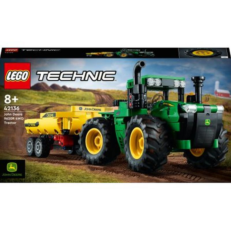Klocki Lego Technic Traktor John Deere 9602R 4WD, 42136