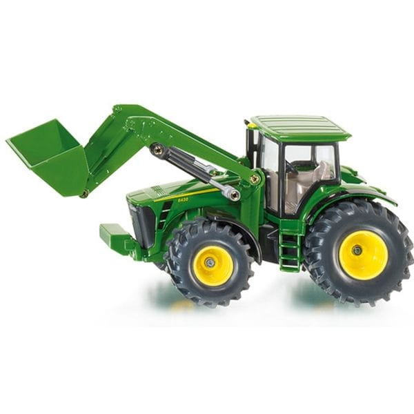 SIKU TRAKTOR DEERE Z PRZEDNIĄ ŁADOWARKĄ