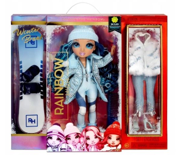 Lalka Rainbow High Skyler Bradshow Winter- edycja zimowa
