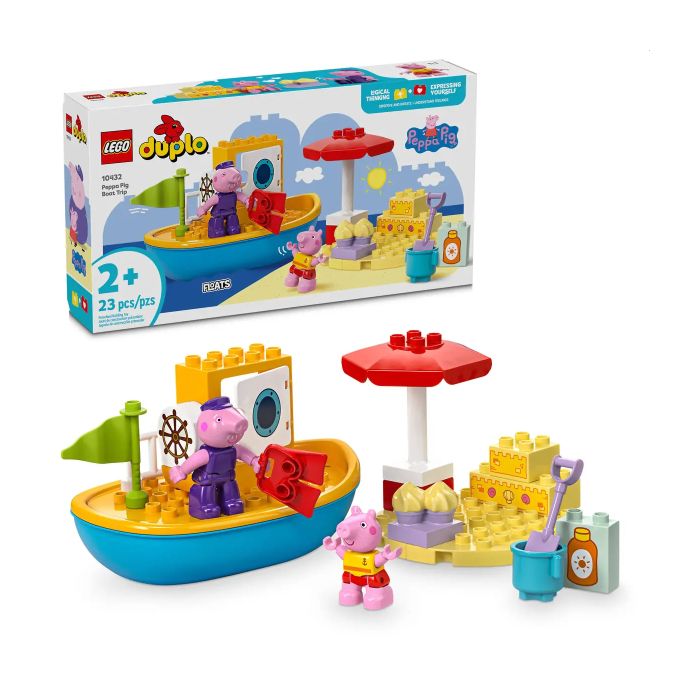 Klocki LEGO DUPLO - Peppa i rejs łodzią 10432
