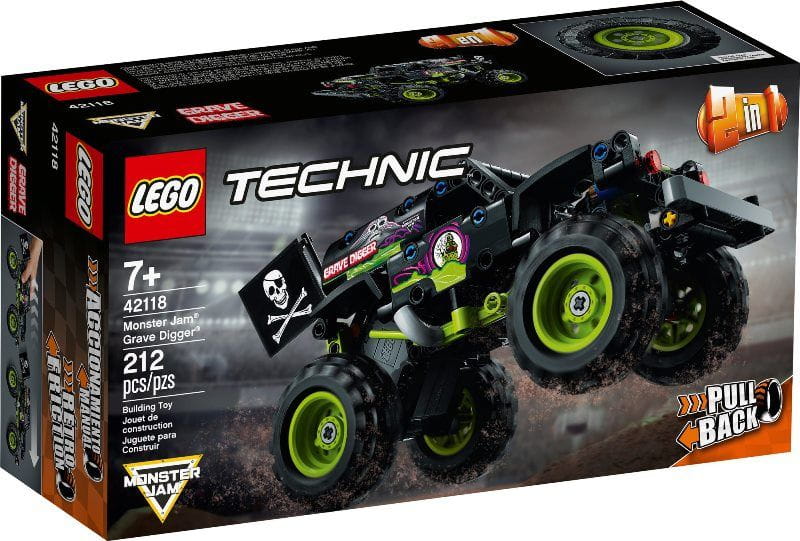 Klocki Lego MOSTER JAM GRAVE DIGGER 42118