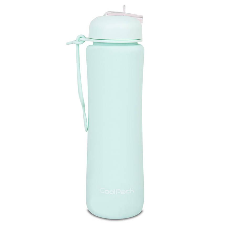 CoolPack Bidon Silikonowy Pump 600 ml Powder Mint