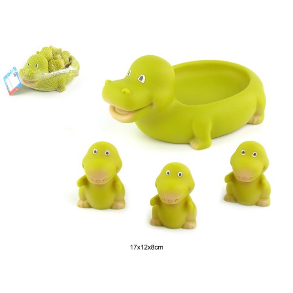 Zabawka do kąpieli Dino 4sztuki 11X20 Mega Creative