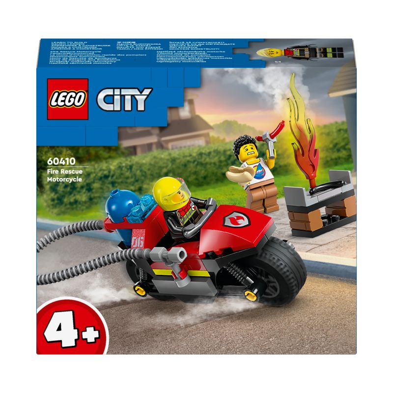 Klocki Lego City Strażacki motocykl ratunkowy 60410