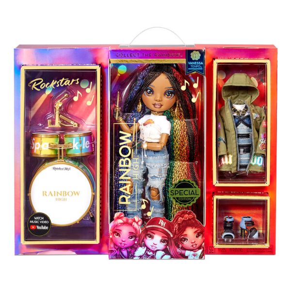 Lalka Rainbow High RockStar Vanessa Tempo