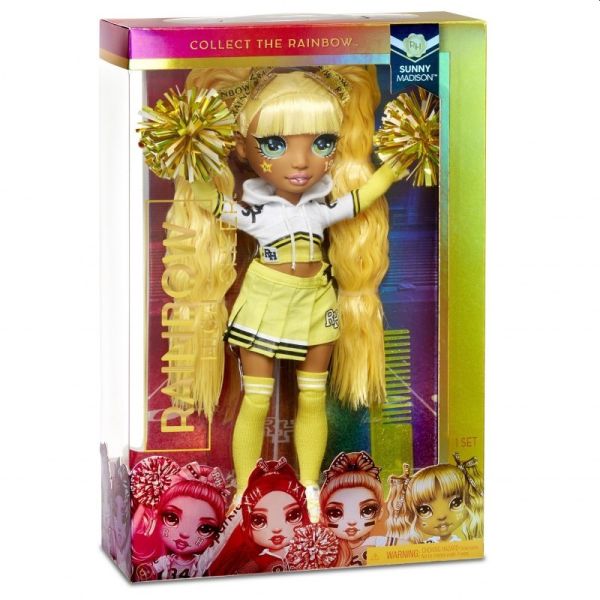 Rainbow High Lalka Sunny Madison- cheerliderka