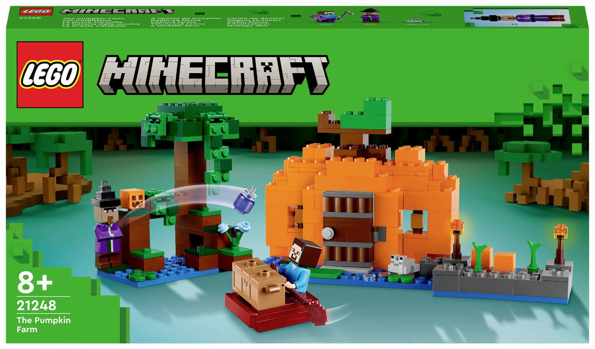 Klocki Lego Minecraft Dyniowa Farma 21248
