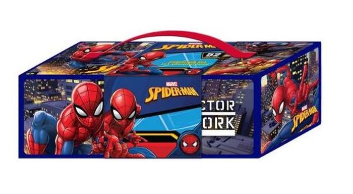 Pulio Zestaw artystyczny w kuferku Spiderman Diakakis