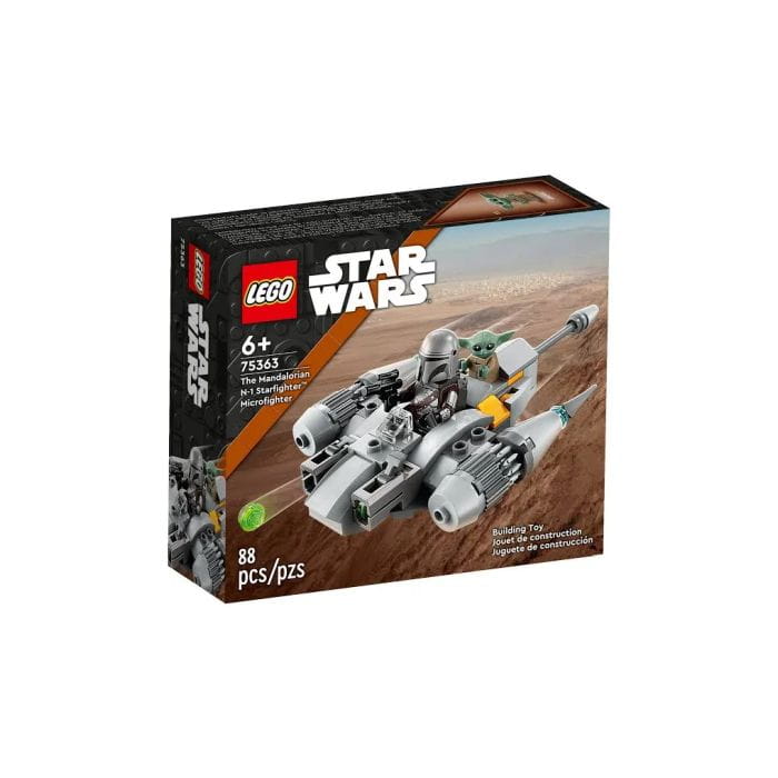 Klocki Lego Star Wars, Myśliwiec N-1 Mandalorianina w mikroskali, 75363