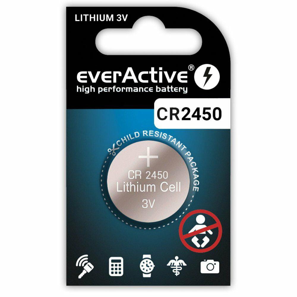 EVERACTIVE Bateria CR2450 3V - Henryx24