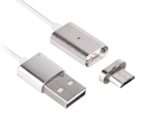 Kabel magnetyczny mikro USB 1,2m oplot - Henryx24