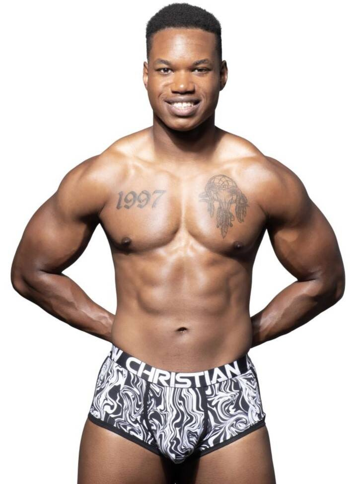 Bokserki męskie | Groovy Boxer w/ ALMOST NAKED | Adrew Christian