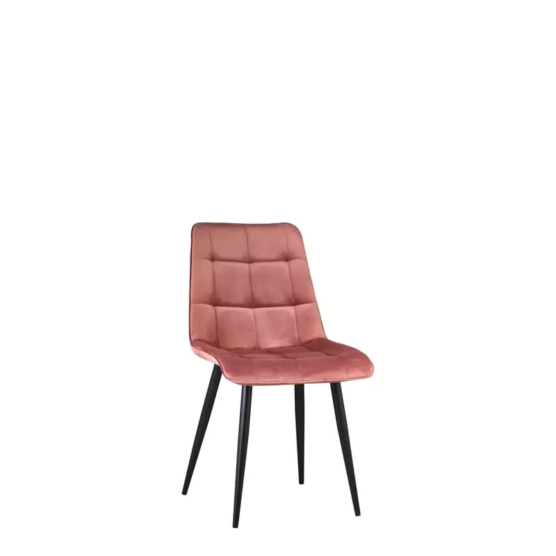 Krzesło tapicerowane w stylu glamour CALES