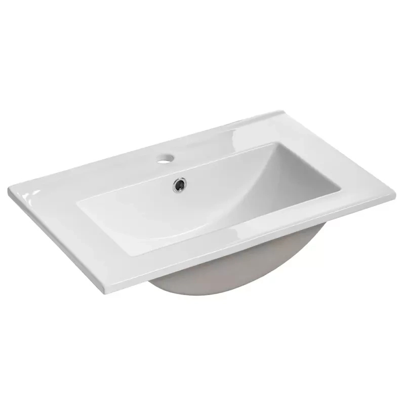 Umywalka wpuszczana 50 cm ceramiczna