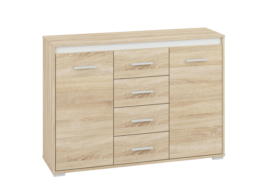 Pojemna komoda z drzwiami i szufladami 120 cm AVO