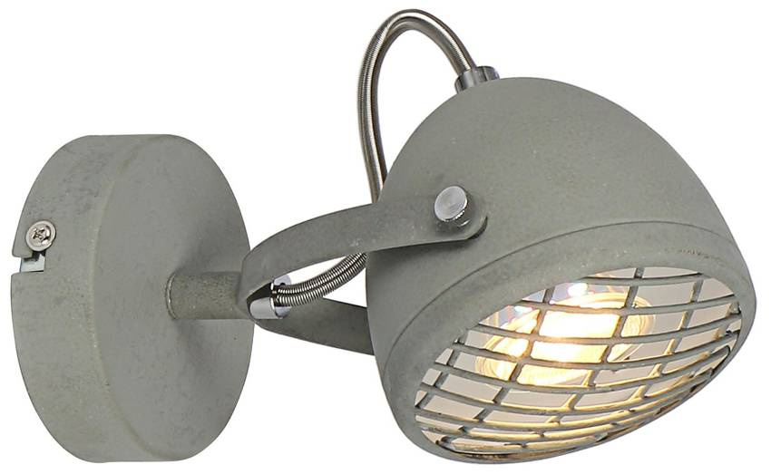 Lampa ścienna kinkiet 1X50W GU10 betonowy szary PENT