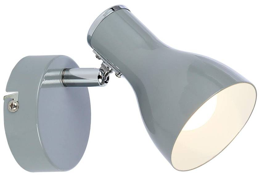 Lampa ścienna Kinkiet Julie 1xE14 szary