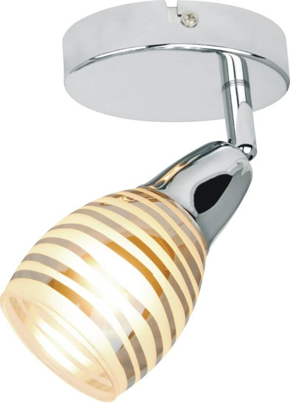 Lampa ścienna kinkiet 1X10W E14 LED chrom JUBILAT