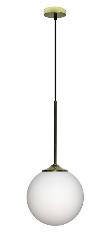 Lampa wisząca złota kula 18cm Glasgow Ledea