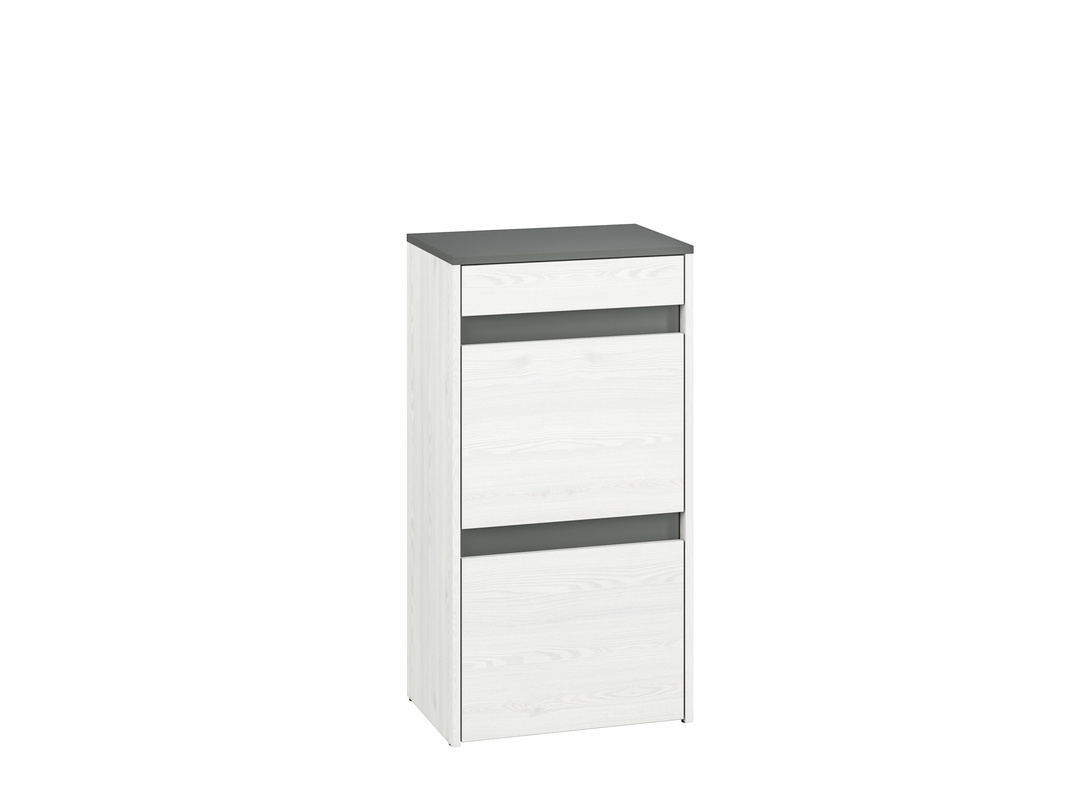 Wąska nowoczesna szafka na buty do przedpokoju 50 cm HYGA