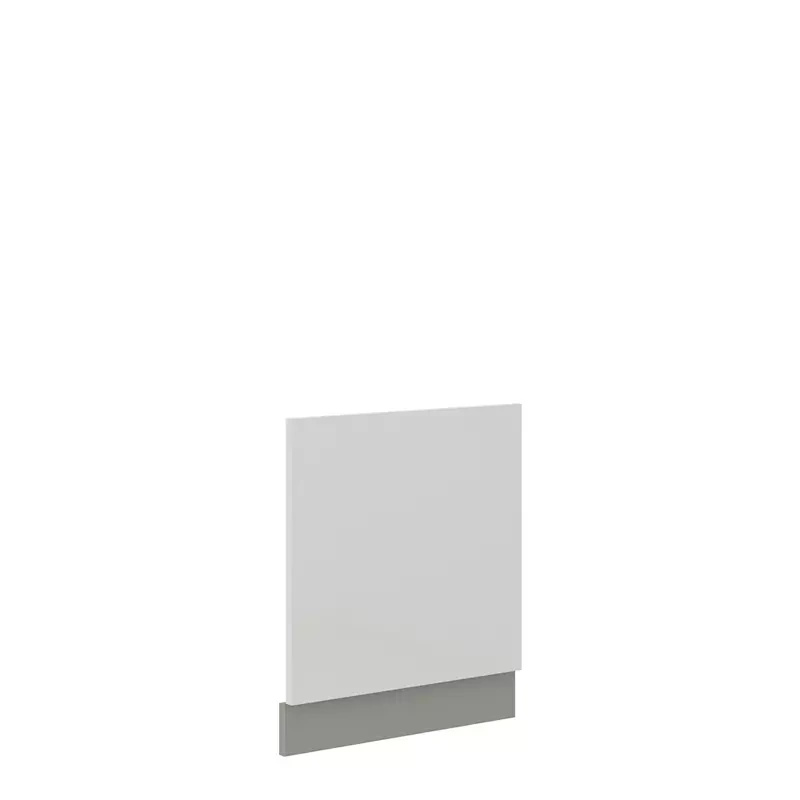 Front do zmywarki z widocznym panelem sterującym 60 cm Biały połysk BLANKA