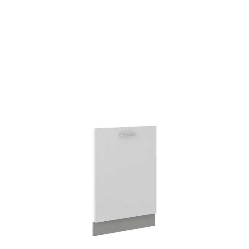 Front do zmywarki z zakrytym panelem sterującym 60 cm Biały połysk BLANKA