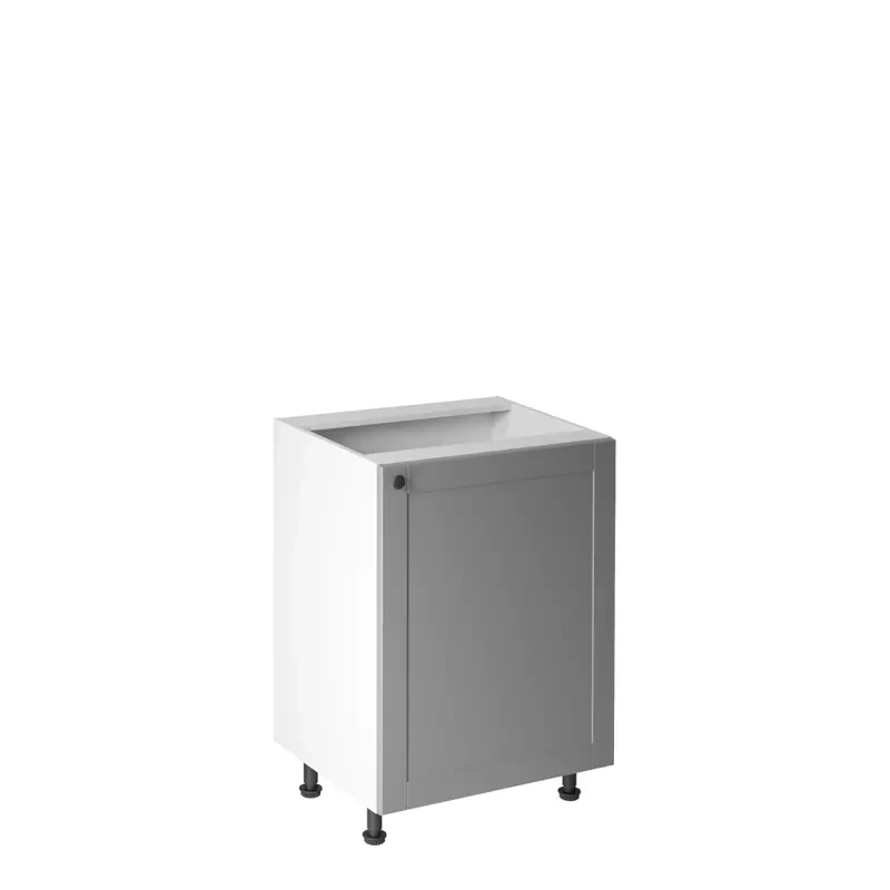 Szafka kuchenna pod zlew 60 cm szara LATERANI