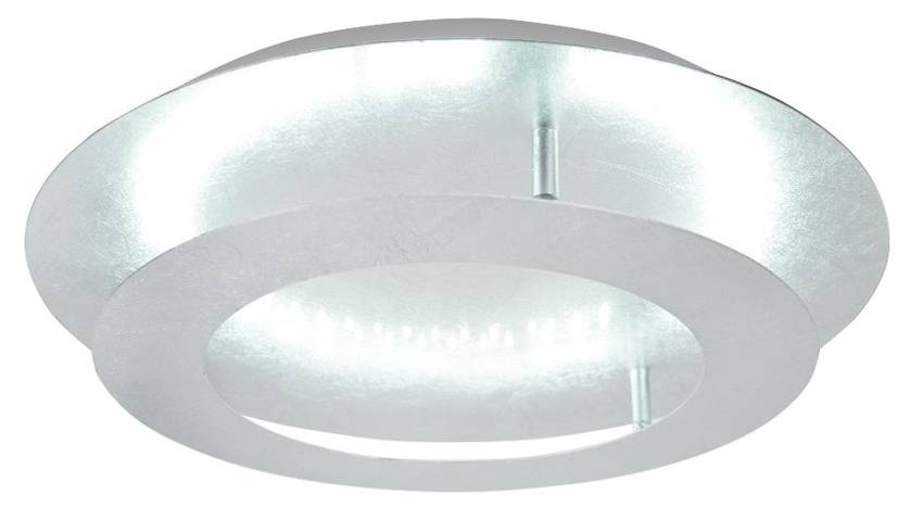 Lampa sufitowa plafon srebrny 50cm LED Merle