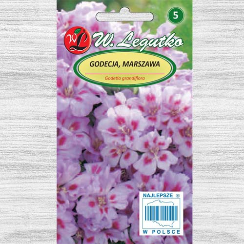 1 szt, Godecja (Azalia letnia) Cattleya liliowa - Nasiona: Ilość w opakowaniu: 1 g