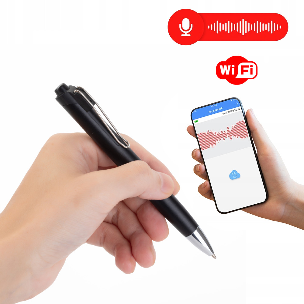 PODSŁUCH DYKTAFON DŁUGOPIS WIFI MKA05