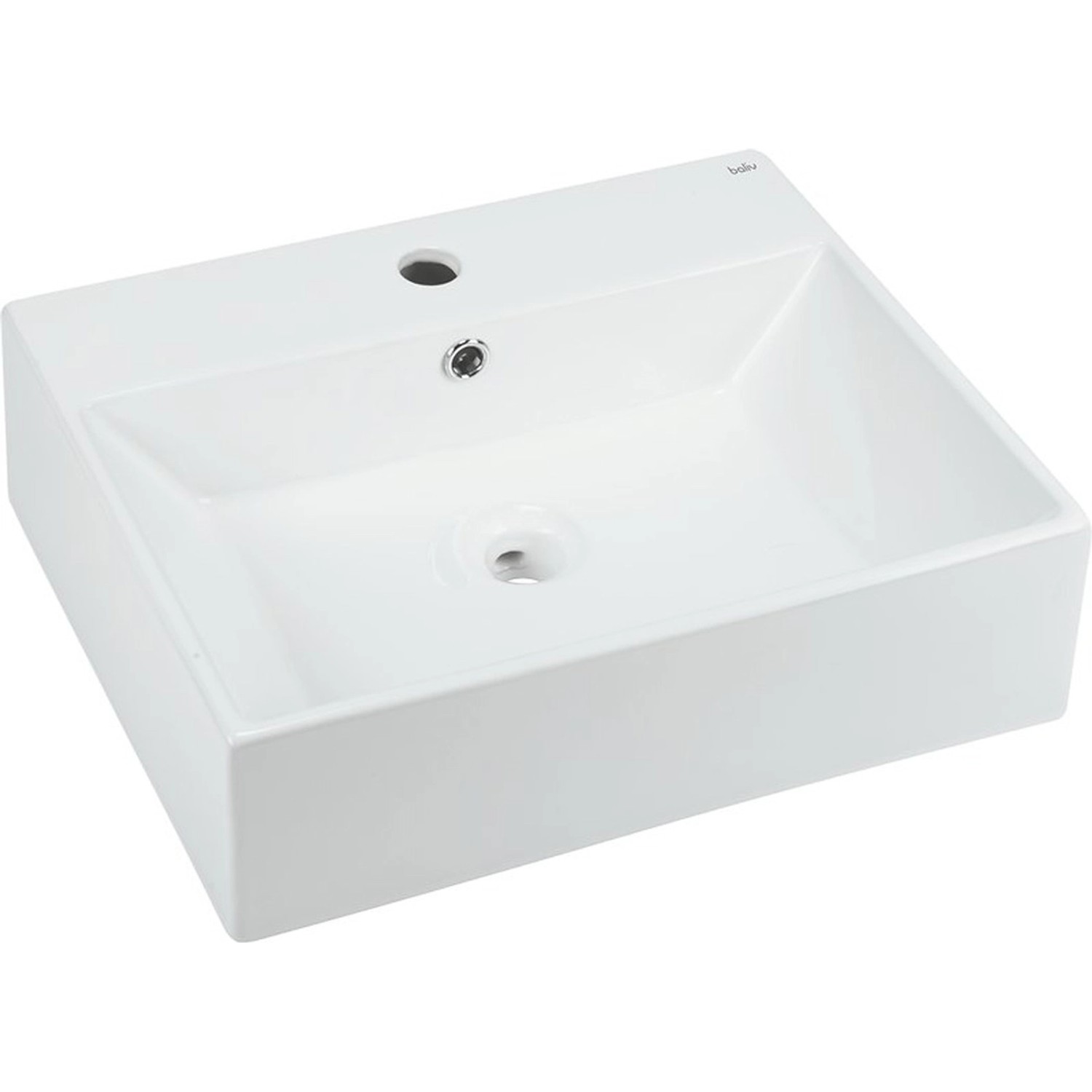 baliv Umywalka WBA-7220 nablatowa ceramiczna biała