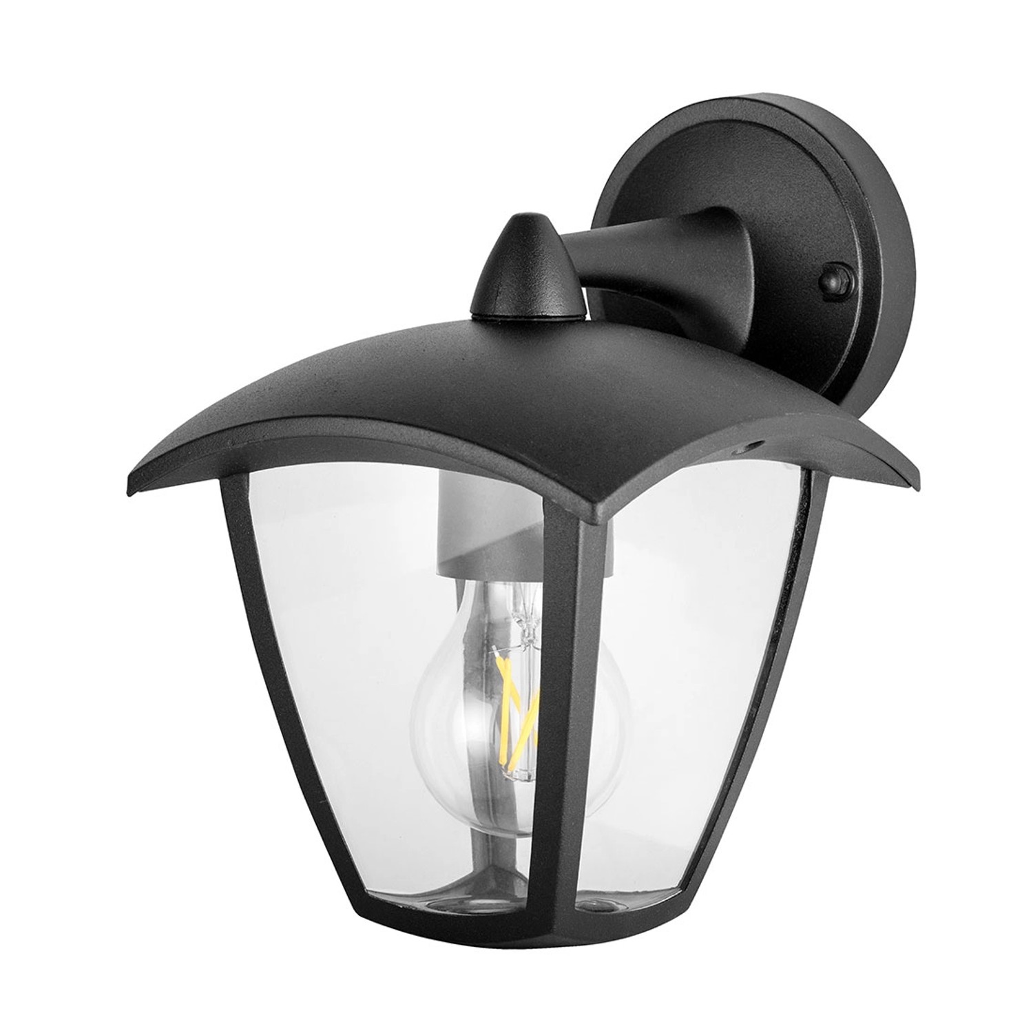 Kinkiet ogrodowy dolny IGMA 1xE27 12W czarny