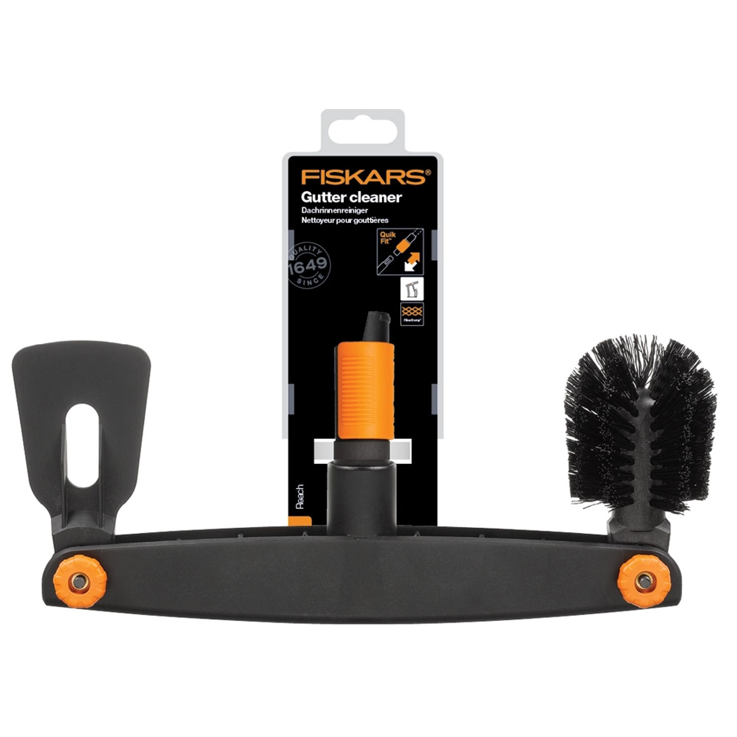 Fiskars Szczotka do rynien QuikFit