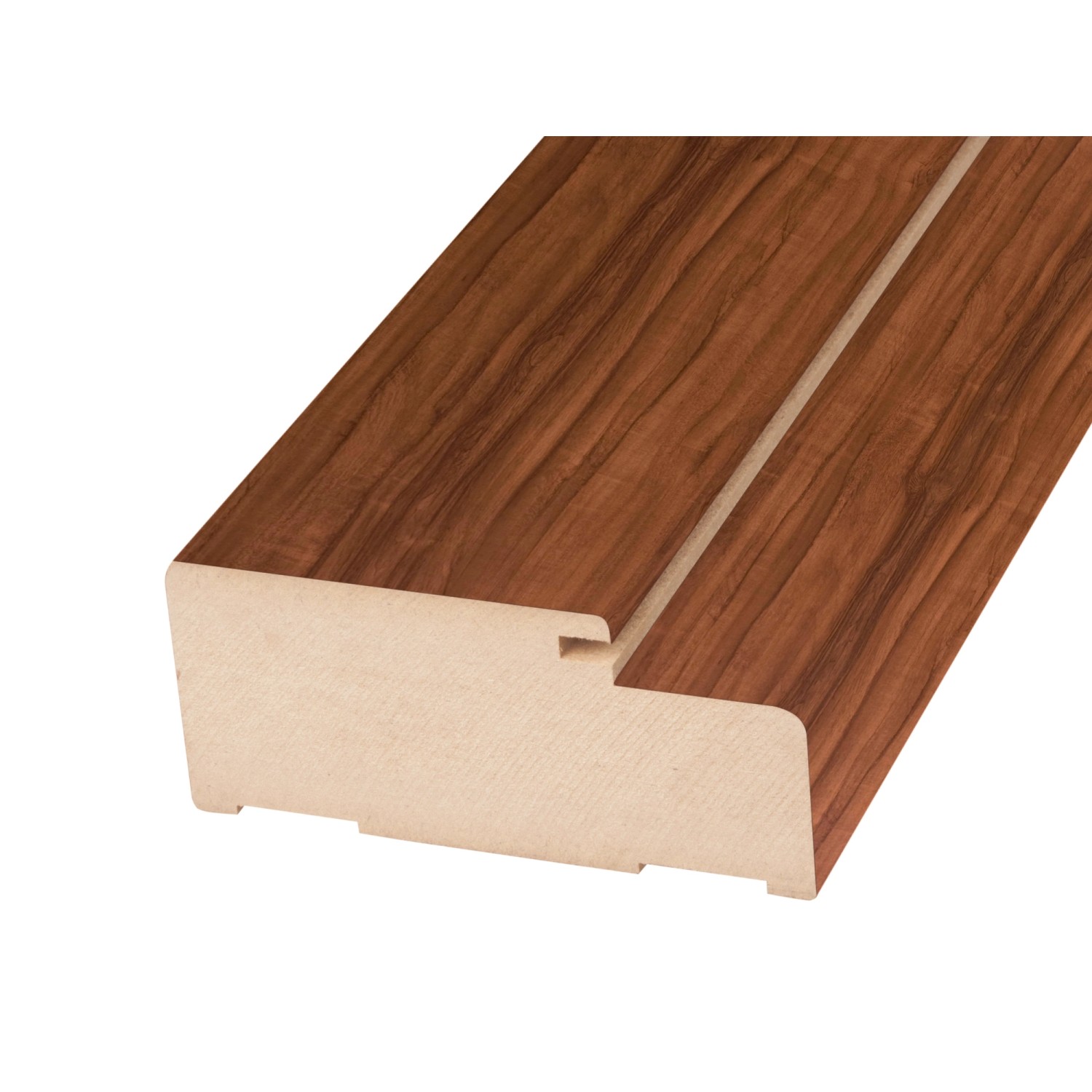 DRE Ościeżnica prosta MDF orzech 80P
